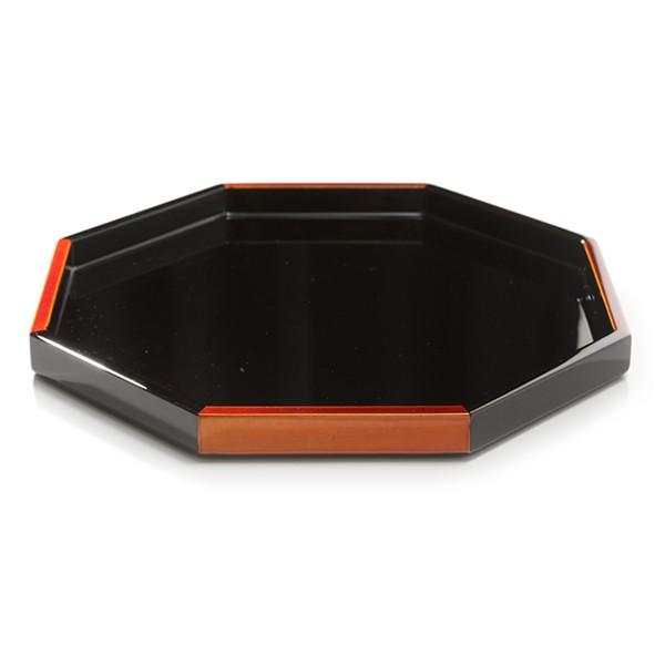 渕高八角盆　白檀