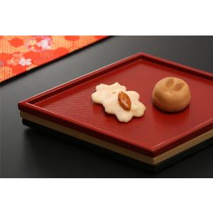 山田平安堂 漆器 高台菓子皿 銘々皿 5客揃 和食器 茶道具 菓子器 盛皿 漆 山田平安堂 銘々皿 捻梅 （5枚組） 菓子皿/漆塗り/漆器 : 漆器 山田