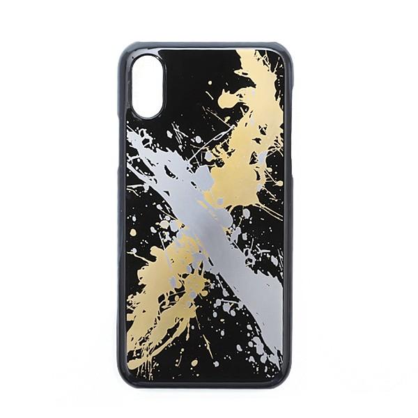 iPhoneケース　カバー　iPhoneX　iPhoneXS　しぶき　本漆塗り/ 漆器　