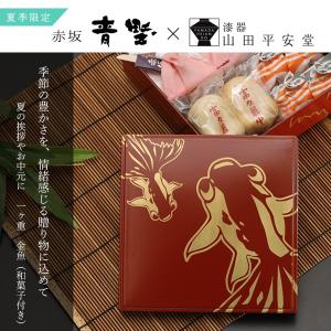 山田平安堂 六角二段小重 朱塗 重箱/漆器 : 漆器 山田平安堂 - 通販