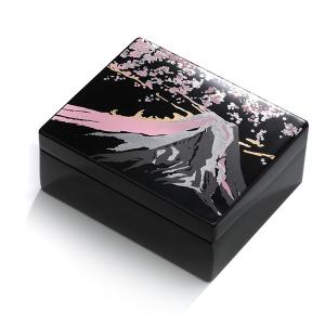 山田平安堂 丸皿 青紅葉 白漆 プレート ( 夏季限定 ) : 漆器 山田平安