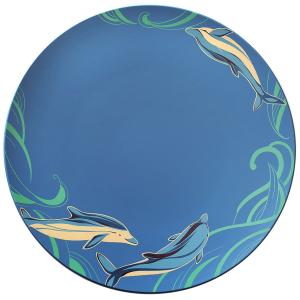 山田平安堂 菊皿 溜（10寸） 香典返し/引き出物/ギフト/漆器/漆塗り/皿