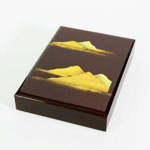 漆器 山田平安堂 手文庫 秋草 文箱/漆器/塗り : 漆器 山田平安堂