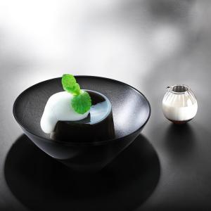 山田平安堂 銘々皿 捻梅 （5枚組） 菓子皿/漆塗り/漆器 : 漆器 山田