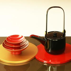 山田平安堂 【遊び心シリーズ】丸器 だるま（朱） : 漆器 山田平安堂