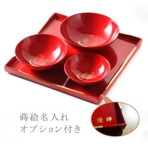 宮内庁御用達 山田平安堂 漆器 愛菜ちゃん 巳年 蒔絵 出産祝い 山田平安堂 出産祝いギフト 漆器 蒔絵名入れ干支小椀 （Babyスプーン付