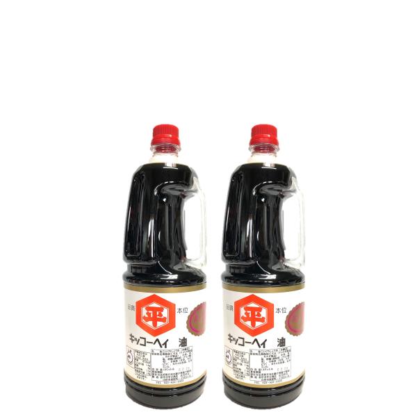 老舗の醤油 濃口醤油 JAS 紫1.8L 2本