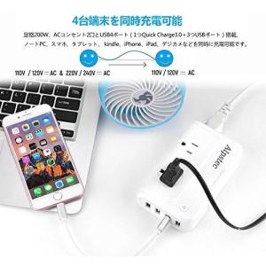 Alpstec 海外旅行用変圧器 200W A...の詳細画像2