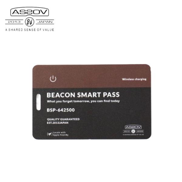 アッソブ AS2OV ビーコンスマートパス BEACON SMART PASS GPS 紛失防止タグ...