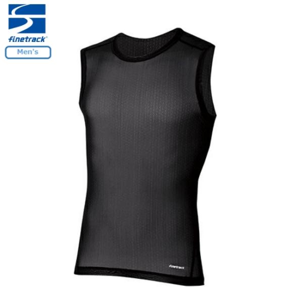 ファイントラック finetrack ドライレイヤークールノースリーブ メンズ 耐久撥水 抗菌防臭 ...