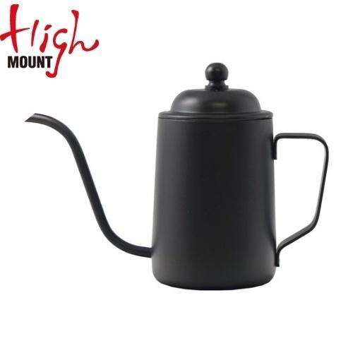 ハイマウント HIGHMOUNT ミニドリップポット ブラックカラー 450ml キャンプ ティータ...