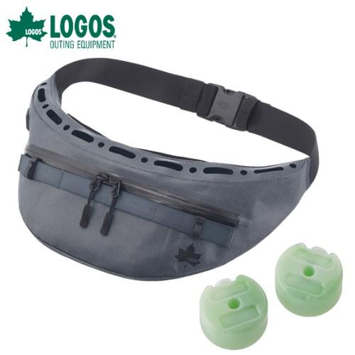 ロゴス LOGOS 野電  ボディエアコン・ツインクール （ブラック）+倍速凍結・ 氷点下パック コ...