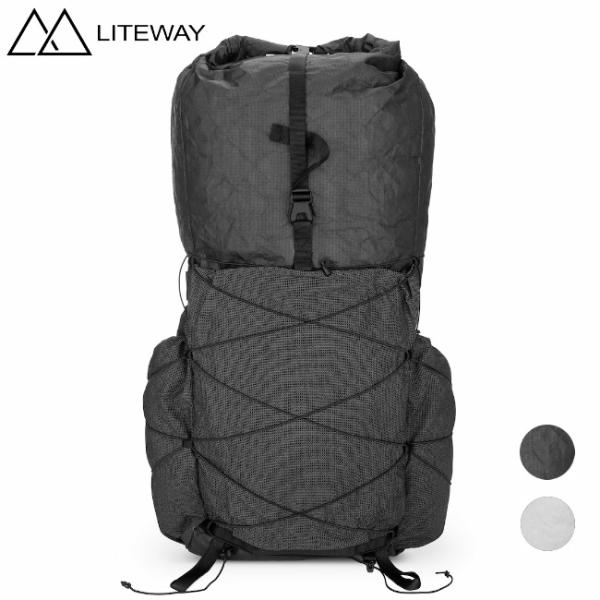 ライトウェイ LITEWAY ELEMENTUM PACK ULTRA 50L トレッキング ザック...