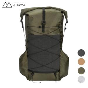 ライトウェイLITEWAY GRAMLESS PACK 35L (ECOPAK EPX200)　ザック 軽量 耐久｜heimat-berg