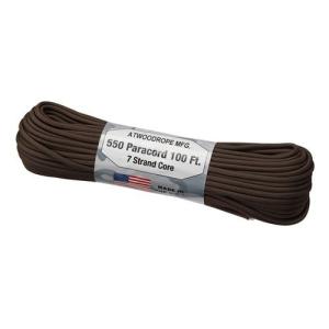 アットウッドロープ ATWOOD ROPE MFG.  パラコード ブラウン
