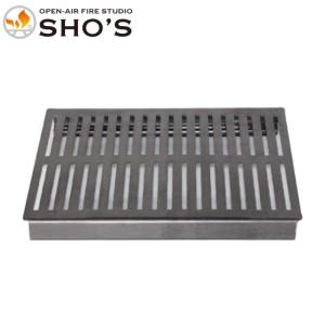 笑's コンパクト焚き火グリル A-4君 3点セット (A-4君本体