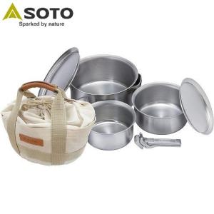 SOTO ソト（SOTO） ステンレスヘビーポット ゴーラ ST-950 : L-Breath