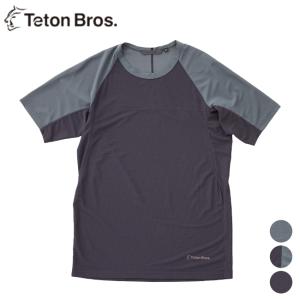 ティートンブロス Teton Bros. ELV1000 ショートスリーブ メンズ ELV1000 S/S Tee Men アウトドア ランニング Tシャツ 速乾 ストレッチ 撥水｜GRAGH