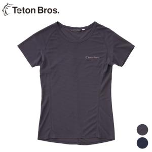 ティートンブロス Teton Bros. WS ELV1000 ショートスリーブ ウィメンズ WS ELV1000 S/S Tee Women アウトドア ランニング 速乾 ストレッチ 撥水｜GLAGH