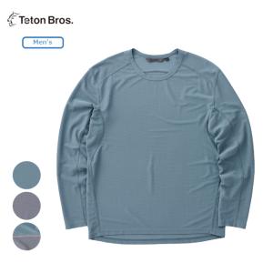 ティートンブロス Teton Bros. TBモノラインL/S Tee メンズ TB Monoline L/S Tee Ms ロングスリーブ 長袖 ロンT グラフィックTシャツ TB253-49M Teton Bros.（ティートンブロス） Teton Bros. TBモノラインL/S Tee