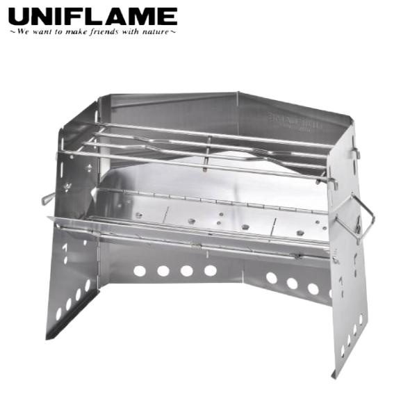 ユニフレーム UNIFLAME 薪グリル II アウトドア キャンプ 焚き火 炭火 ステンレス