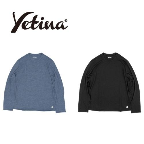 イエティナ Yetina ハイブリッドメリノライトロングスリーブTシャツ Hybrid merino...