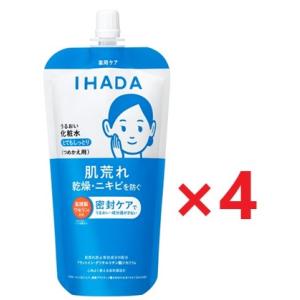 イハダ　薬用うるおいローション（とてもしっとり）レフィル 150mL ×4個　(医薬部外品)