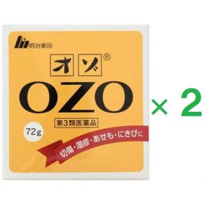 オゾ 72g ×2 第3類医薬品  明治薬品｜heiseidrug