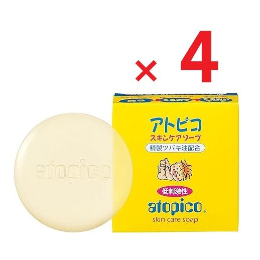 アトピコ スキンケアソープ 80g ×４