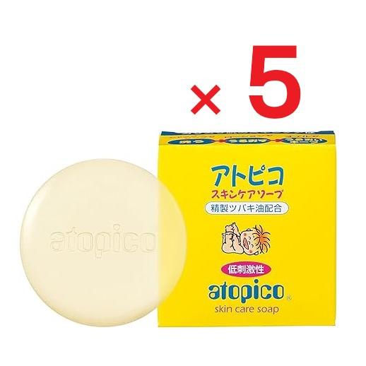 アトピコ スキンケアソープ 80g ×５