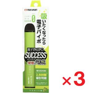 電子パイポ SUCCESS サクセス マスカット味 ×3個