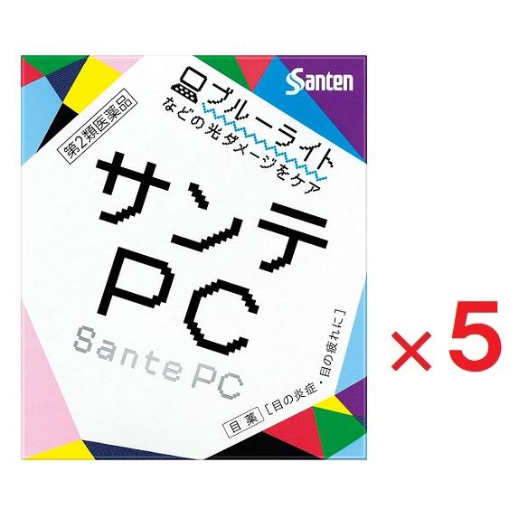 サンテPC 12mL ×5  第2類医薬品  ※セルフメディケーション税制対象