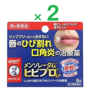 メンソレータム ヒビプロ LP 6g ×２ 第3類医薬品｜heiseidrug