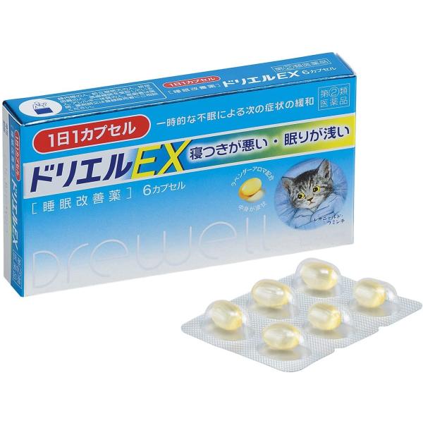 (訳あり) ドリエルEX 6カプセル 指定第2類医薬品