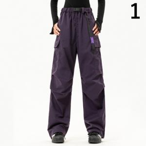 カーゴパンツ メンズ レディース スリム 秋冬...の詳細画像1