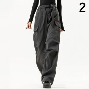カーゴパンツ メンズ レディース スリム 秋冬...の詳細画像2