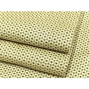 平和屋着物▽お召　単衣　80亀甲　正絹　逸品　AAAW7577fy