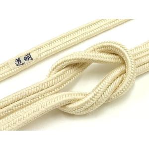 平和屋着物●極上　有職組紐道明　帯締め　冠組　練色　宮内庁御用　国立博物館御用　東京芸術大学御用 　...