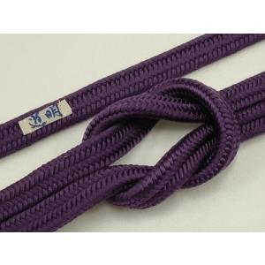 平和屋着物●極上　有職組紐道明　帯締め　冠組　本紫色　宮内庁御用　国立博物館御用　東京芸術大学御用　...