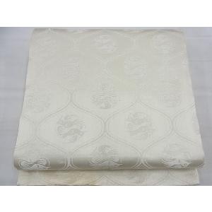 平和屋着物■アンティーク　大正ロマン　全通柄京袋帯　立涌向かい鳥文　逸品　n-ea1430