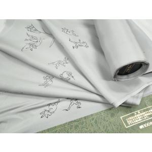 平和屋着物●京友禅　長襦袢　反物　鳥獣戯画　着尺　逸品　未使用　CAAT5443th