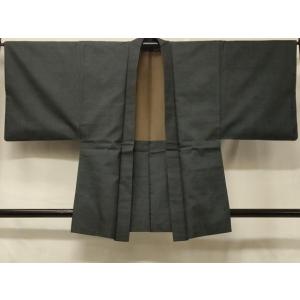 平和屋着物＃男性　本場大島紬　羽織　80亀甲　総詰め　正絹　逸品　CABD7641in