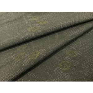 平和屋着物●結城紬　80亀甲　草花文　正絹　逸品　CABD8199vp