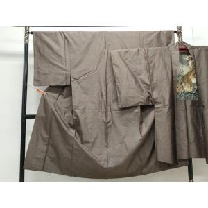 平和屋着物■男性　本場大島紬　アンサンブル　80亀甲　総詰め　正絹　逸品　CABF1710th