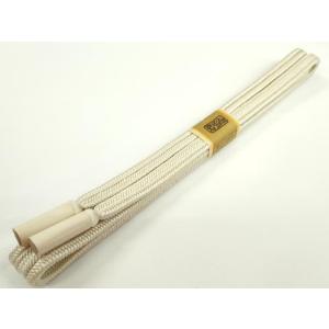 平和屋本店■極上　有職組紐道明　帯締め　冠組　練色　宮内庁御用　国立博物館御用　東京芸術大学御用　逸...