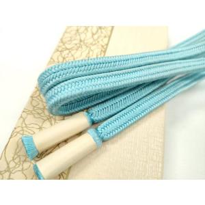 平和屋本店■極上　有職組紐道明　帯締め　冠組　空色　宮内庁御用　国立博物館御用　東京芸術大学御用　逸...