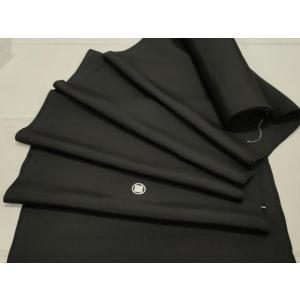 平和屋着物▼黒紋付　黒生地　反物　着尺　逸品　未使用　DAAX6894zy