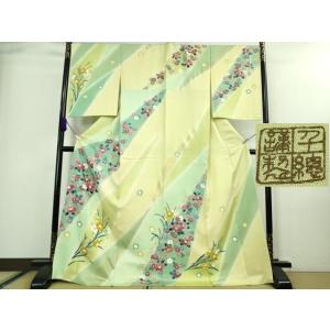 平和屋本店●極上 創業460年・千總 訪問着 椿...の商品画像