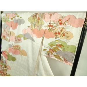 平和屋本店●極上 皇室献上作家 藤井寛 訪問着...の詳細画像2
