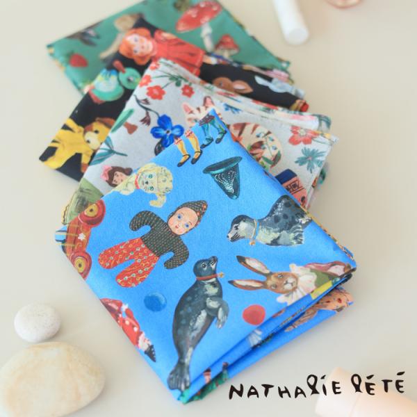 ナタリーレテ ハンカチ / ナタリー・レテ ハンカチーフ 全4種 / Nathalie Lete 5...